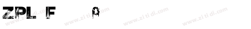 ZPL Font 0ttf downl字体转换